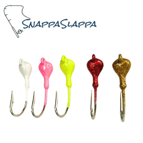 SnappaSlappa Sparkie Jigs - Custom Snapper Sparkie Style Jig heads