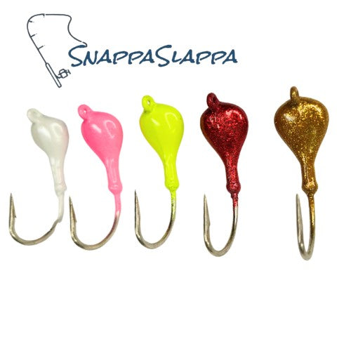 SnappaSlappa Sparkie Jigs - Custom Snapper Sparkie Style Jig heads
