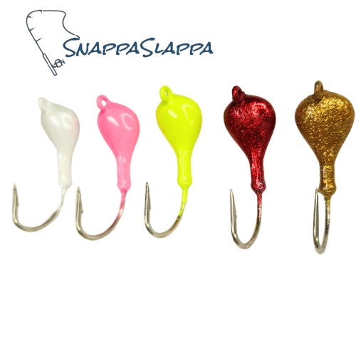 SnappaSlappa Sparkie Jigs - Custom Snapper Sparkie Style Jig heads