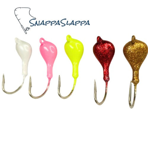 SnappaSlappa Sparkie Jigs - Custom Snapper Sparkie Style Jig heads