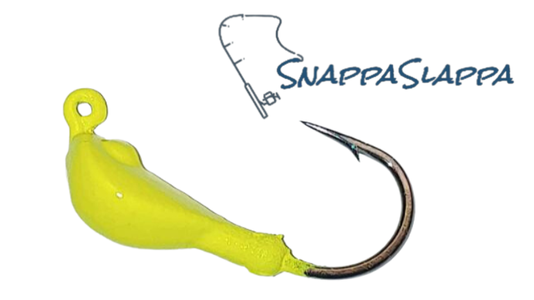 SnappaSlappa Jigs 2X BN - 2X BN Custom Snapper Jigheads 10pack