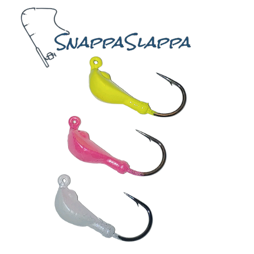 SnappaSlappa Jigs 2X BN - 2X BN Custom Snapper Jigheads 10pack